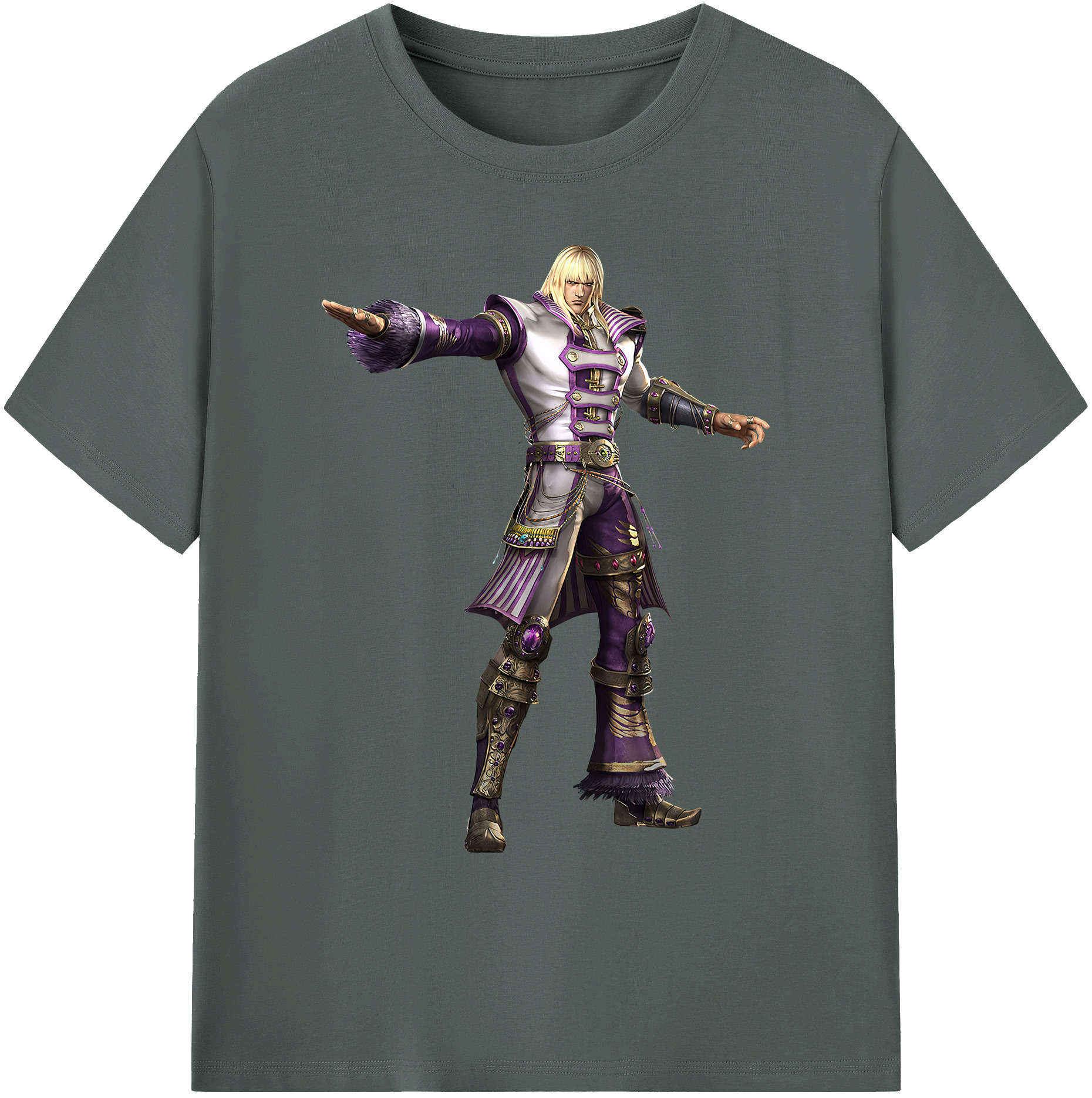 （画像用） 北斗の拳 Fist of the North Star 綿100％ メンズ半袖Tシャツ｜肌触りやわらか＆通気性